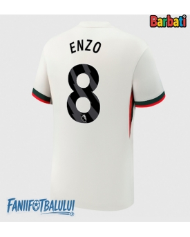 Chelsea Enzo Fernandez #8 Tricou Fotbal Replică 2025-26 Barbati Deplasare